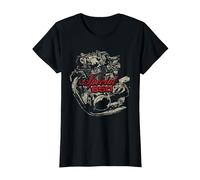XS650 Special Motor Distressed Retro Design T-Shirt, Women, Black, Large