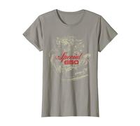 XS650 Special Motor Distressed Retro Design T-Shirt, Women, Slate Grey, XX-Large