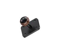 xsaaczm 1" Ball Mount with Aluminum Alloy,Compatible with RAM Mounts B Size 1" Double Socket Arms, Suitable for Garmin Devices (Square Plate)