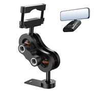 xsaaczm Radar Detector Mount Rearview Mirror Bracket, Car Truck Mirror Radar Mount Bracket, Aluminum Rearview Mirror Rod Mount (for Uniden Radar Detector)