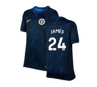 (XSB) 2023-2024 Chelsea Away Shirt (Kids) (JAMES 24)