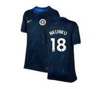 (XSB) 2023-2024 Chelsea Away Shirt (Kids) (Nkunku 18)