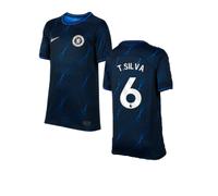 (XSB) 2023-2024 Chelsea Away Shirt (Kids) (T.SILVA 6)
