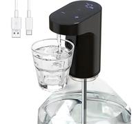 Xschischa Digital Electric Drink Dispenser with Quantity Mode / Ideal for Wine, Schnapps and Liqueur and Much More / Battery / with Ventilation Function / Intelligent Decanter (Black)