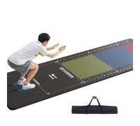 XSDAJSD 1.7/2.7M Professional Long Jump Test Mat for Kids Adult, Standing Long Jump Mat Double Sided Anti Slip, Silent Shock Absorption Physical Test Board for School, Gym, Househoed S