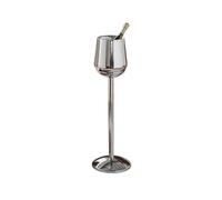 XSDAJSD champagne bucket Creative Vertical Floor Standing Ice Bucket Light Luxury Champagne Bucket Chill Bucket Stand Stainless Steel Ice Bucket ice bucket