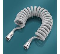 XSDSM Bidet Hose Pipe Spiral Shower Tubes Toilet Hose Pipe Kink-Resistance,Grey