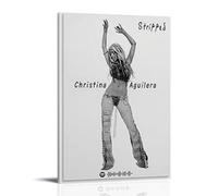 XSERWFE Christina Aguilera Stripped Music Album Cover Art Personalized Poster Canvas Poster Wall Art Decor Living Room Bedroom Decoration Posters 12x18inch(30x45cm) Unframe-style
