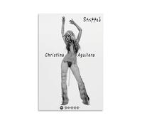 XSERWFE Christina Aguilera Stripped Music Album Cover Art Personalized Poster Canvas Poster Wall Art Decor Living Room Bedroom Decoration Posters 24x36inch(60x90cm) Unframe-style