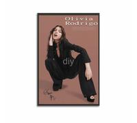 XSERWFE Olivia Rodrigo Poster Wall Art Vintage Art Cover Room Decor Aesthetic Bedroom Posters For Bedroom 16x24inch(40x60cm) Unframe-style