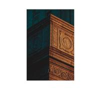 XSFDHAGT New York City Hall Stone Arch Manhattan Canvas Poster Bedroom Decor Landscape Office Room Decor Gift 12" L X 18" W