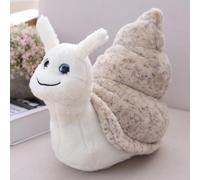 Xshelley 25 cm Snail Stuffed Animal Plush Pillows,Cute Soft Sleeping Snail Plush Toy,for Kids Birthday Gifts Cartoon Doll