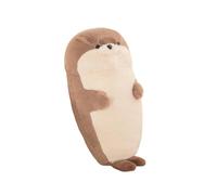 Xshelley 60 cm Otter marine animals Plush Hugging Pillow,Cartoon Sea Otter Stuffed Animal Plush Doll,Christmas Birthday for Kids gift (brown)