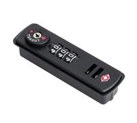 Xshelley Travel Locks TSA Approved Luggage Locks,Customs Combination Lock - Keyless, Portable Customs Code Travel Backpack Baggage Replacement Accessories