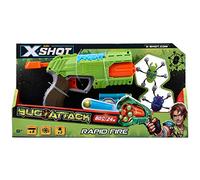 XSHOT Bug Attack Rabid Fire (2 Bugs, 8 Darts) by ZURU