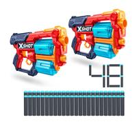 XSHOT Excel Xcess Foam Dart Blaster (2 Pack TK-12, 48 Darts) by ZURU
