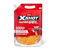 XSHOT Hyper Gel Pellets (contains 3,000 Pellets). Ages 14 & up by ZURU (Foil Bag)