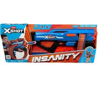 XSHOT Insanity Mad Mega Barrel by ZURU - 72 Darts, Air Pocket Technology
