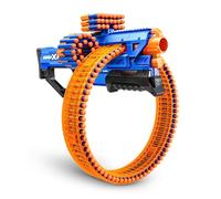 XSHOT Insanity Mad Mega Barrel by ZURU with 72 Darts, Air Pocket Technology Darts and Dart Storage, Rotating Barrel With Large Dart Capacity, Outdoor Toy for Boys and Girls, Teens and Adults