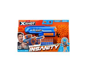 XSHOT INSANITY MANIAC DART BLASTER INC 24 DARTS