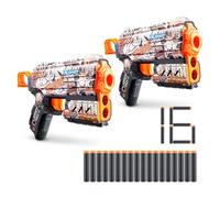 XShot Skins-2PK Flux(16 Darts) Sonic Retro