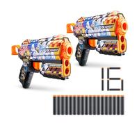 XShot Skins-2PK Flux(16 Darts) Sonic Super Speed