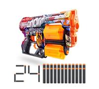XSHOT Skins Dread, Boom, Foam Dart Blaster (24 Darts) Air Pocket Dart Technology, Major Brand Compatible, Toy Foam Dart Blaster for Kids, Teens, Adults, Frustration Free Packaging