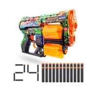 XSHOT Skins Dread, K.O., Foam Dart Blaster (24 Darts) Air Pocket Dart Technology, Major Brand Compatible, Toy Foam Dart Blaster for Kids, Teens, Adults, Frustration Free Packaging