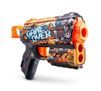 XSHOT Skins: Flux - Game Over Blaster with 8 Darts by ZURU