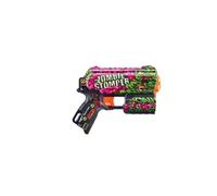 XSHOT Skins Flux - Zombie Stomper (2 Pack + 16 Darts) by ZURU, Easy Reload, Air Pocket Dart Technology, Toy Foam Dart Blaster for Kids, Teens, and Adults, Frustration Free Packaging