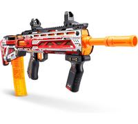 XSHOT Skins Pro Series Longshot Blaster with Shoulder Stock, 20 Half-Length Darts and 20 Full-Length Darts, 2 Interchangeable Clips, Toy Foam Blaster, for Teens and Adults, 8 yrs and Older
