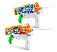 XSHOT Water Fast-Fill Skins Hyperload Water Blaster, Summer Outdoor Pool Toy (2 Pack), Mailer Box, [Various], White