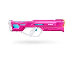 XSHOT Water Hydra Pulse Motor Soakers Pink Skin by ZURU, Motorised Water Blaster, Fills with Water in just 1 Second, with a Rechargeable Battery (Medium Motor Soaker, Pink)