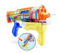 XSHOT Water SpongeBob Hyperload Water Blaster by ZURU - Fast-Fill Water Blaster with SpongeBob Design, 33ft Range & 500ml Tank, Outdoor Summer Toy for Kids Ages 5+, Beach & Backyard Fun