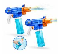 Xshot Water Turbo Stream Motor Soaker 2 Pack By Zuru, Motorized Water Blasters, 23Ft Range, Fast Fill, Led Barrels, Ages 8+