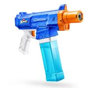 XSHOT Water Turbo Stream Motor Soaker by ZURU - Motorized Water Blaster with Fast-Fill Tech, LED Barrel & Rechargeable Battery, Shoots 30ft, Outdoor Summer Toy for Kids Ages 5+