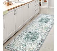 XSIVOD Runner Rugs for Hallway, Green Washable Rugs for Entryway Kitchen Runner, Soft Vintage Area Rugs for Bedroom Living Room Rug, Non Slip Floor Accent Carpet for Home Deocor, 60 x 180 cm