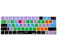 XSKN 2016 New Shortcut Design Series Keyboard Skin Cover for Touch Bar Models MacBook Pro 13 (A1706,A1989) & MacBook Pro 15 (A1707, A1990), US EU Universal Version (Logic)