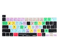 XSKN Ableton Live English Silicone Shortcuts Keyboard Cover Skin for 2019 New MacBook Pro 16 inch A2141 and 2020 New MacBook Pro 13.3 inch A2338 M1/A2251/A2289 with Touch Bar & Touch ID US Version