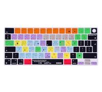 XSKN Ableton Live Shortcuts EU Version Silicone Keyboard Skin Cover for Since 2021 MacBook Air MacBook Pro 13.6 15.3 14.2 16.2 inch with Apple M1 M2 M3 M4 Chip with Touch ID