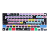 XSKN Davinci Resolve Shortcut EU Version Keyboard Cover Skin for 2026-2021 MacBook Pro 14 16 inch MacBook Air 13 15 inch with M5/M4/M3/M2/M1 and MacBook Neo