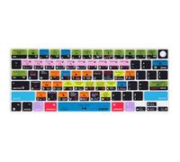 XSKN Keyboard Silicone Cover Skin for MacBook Pro/Air with Touch ID 14.2 16.2 13.6 15.3 Inch M1 M2 M3 M4 Pro Max Chip (US Layout, FL Studio Shortcuts)