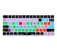 XSKN Logic Pro Shortcuts EU US Universal Version Silicone Keyboard Skin Cover for Apple 2015 Magic Keyboard A1644 MLA22LL/A MLA22B/A Without Numeric Keypad
