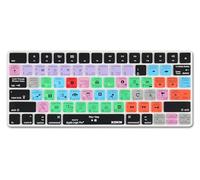 XSKN Logic Pro Shortcuts US Version Silicone Keyboard Skin Cover for Apple 2015 Magic Keyboard A1644 MLA22LL/A Without Numeric Keypad