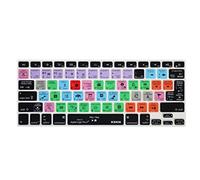XSKN Logic Pro X 10.4 Shortcut Keyboard Silicone Cover Compatible for MacBook Air 13, Pro 13 15 17 Inch with US & EU Layout(2015 or Older Version)