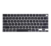 XSKN Portuguese Black US Layout Silicone Keyboard Cover for 2026-2021 MacBook Pro 14 16 inch MacBook Air 13 15 inch with M5/M4/M3/M2/M1 and MacBook Neo