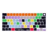 XSKN Silicone Keyboard Cover Skin for MacBook Pro/Air with Touch ID 14.2" 16.2" 13.6" 15.3" Model No: A2442 A2779 A2918 A2992 A2485 A2780 A2681 A3113 A2941 A3114 (EU Layout, Ableton Live Shortcuts)