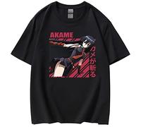 XSLGOGO Anime Akame ga Kill! T-Shirts Akame T-Shirts Japanese Manga Kawaii Akame T-Shirts Cosplay Costume Jumper for Fans