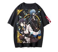 XSLGOGO Anime That Time I Got Reincarnated as a Slime T-Shirt Rimuru Tempest Personalized Printed Cosplay Costume Summer Short Sleeve for Unisex