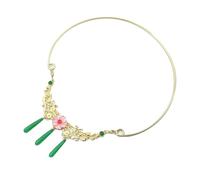 XSLGOGO The Apothecary Maomao Diaries Rose Hair Clip Same Accessories Necklace Cosplay